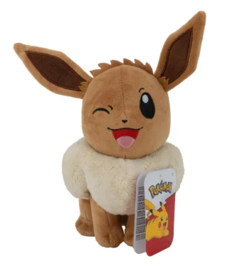Pokémon Eevee Winking Plush Toy (20 cm)