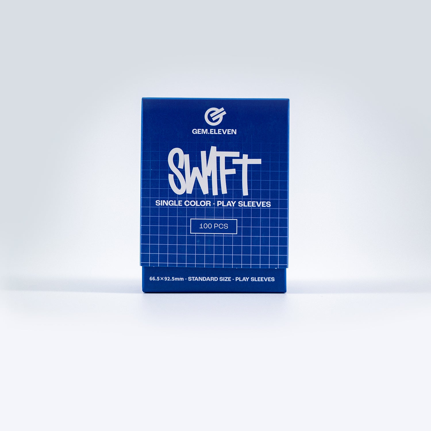 Gem.Eleven Swift Single Color Play Sleeves Blue